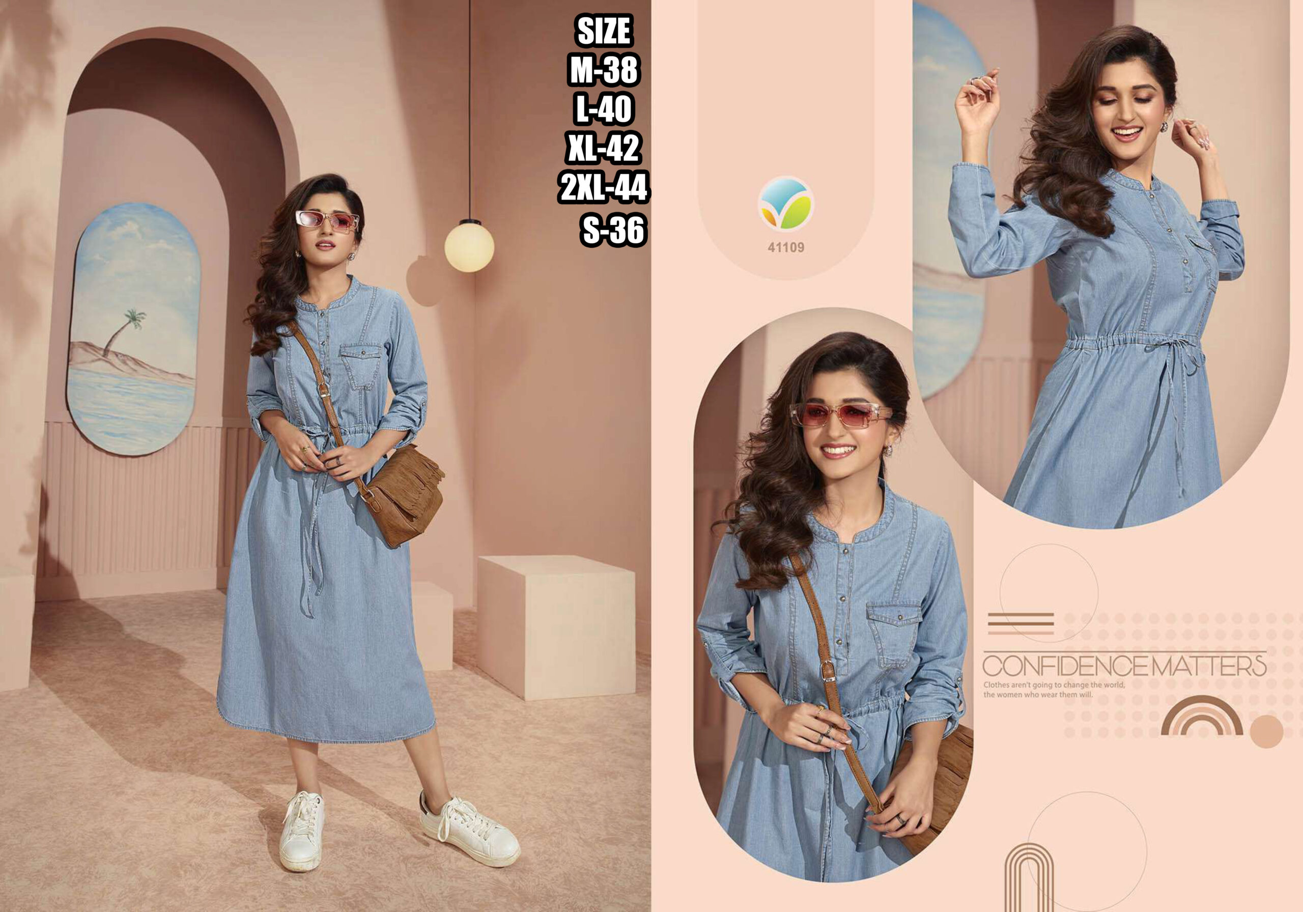Vinay Denim Vol 3 By Tumbaa Summer Wear Denim Fancy Kurtis