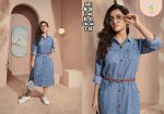 Vinay Denim Vol 3 By Tumbaa Summer Wear Denim Fancy Kurtis