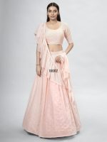 Presenting Stitched Georgette Designer Partywear Lehenga Choli Collection