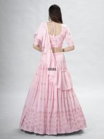 Presenting Stitched Georgette Designer Partywear Lehenga Choli Collection