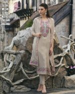 Ready To Wear Soft Organza Embroidery Salwar Suit Design Collection