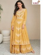 Vamika Present Hit Series Lakhnavi Vol 5 Kurti With Plazzo WIth Dupatta