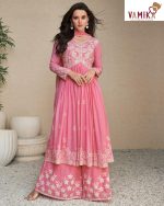 Vamika Present Hit Series Lakhnavi Vol 5 Kurti With Plazzo WIth Dupatta