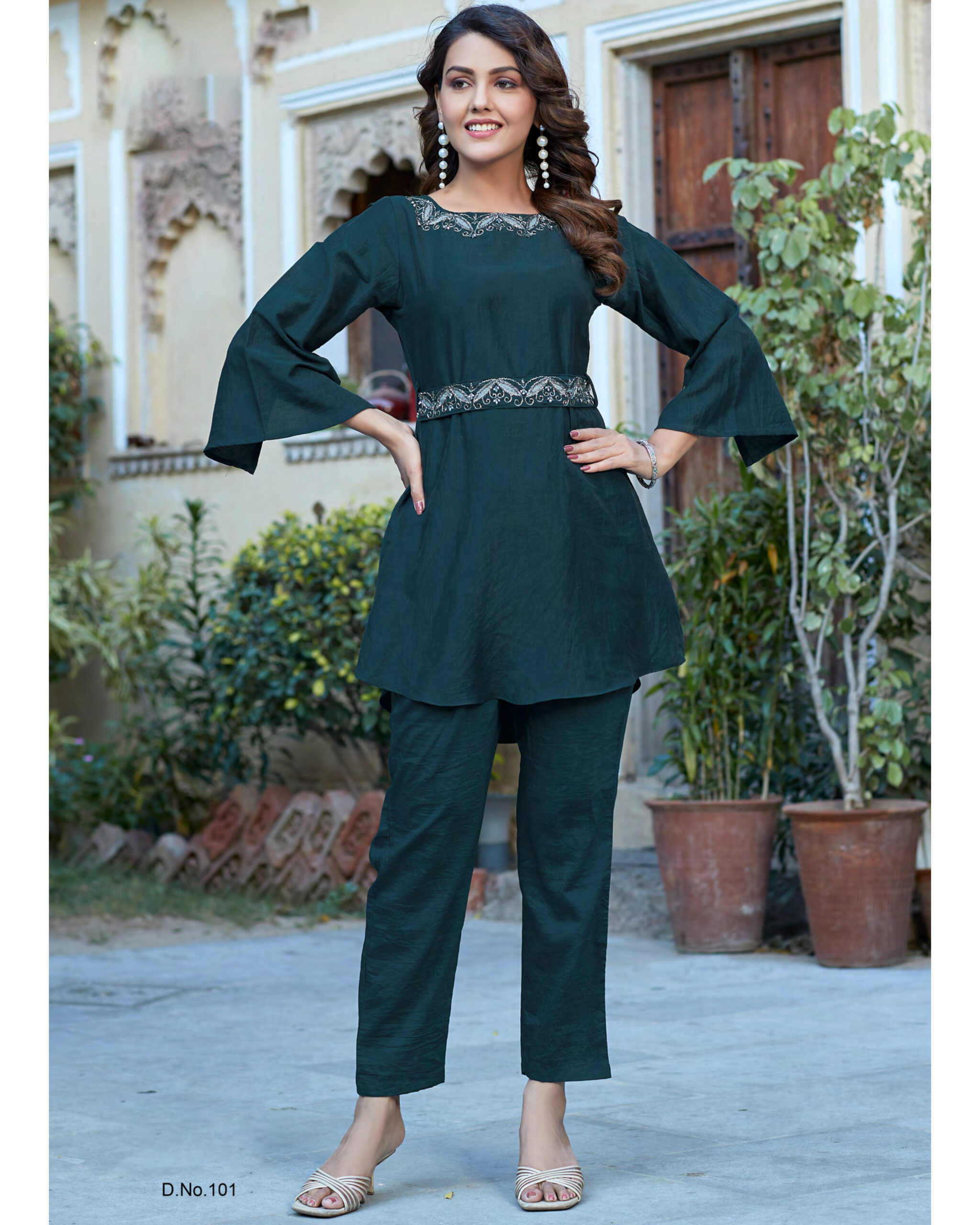Willima Present Readymade Chinnon Cord-Sets - Ethnicrang