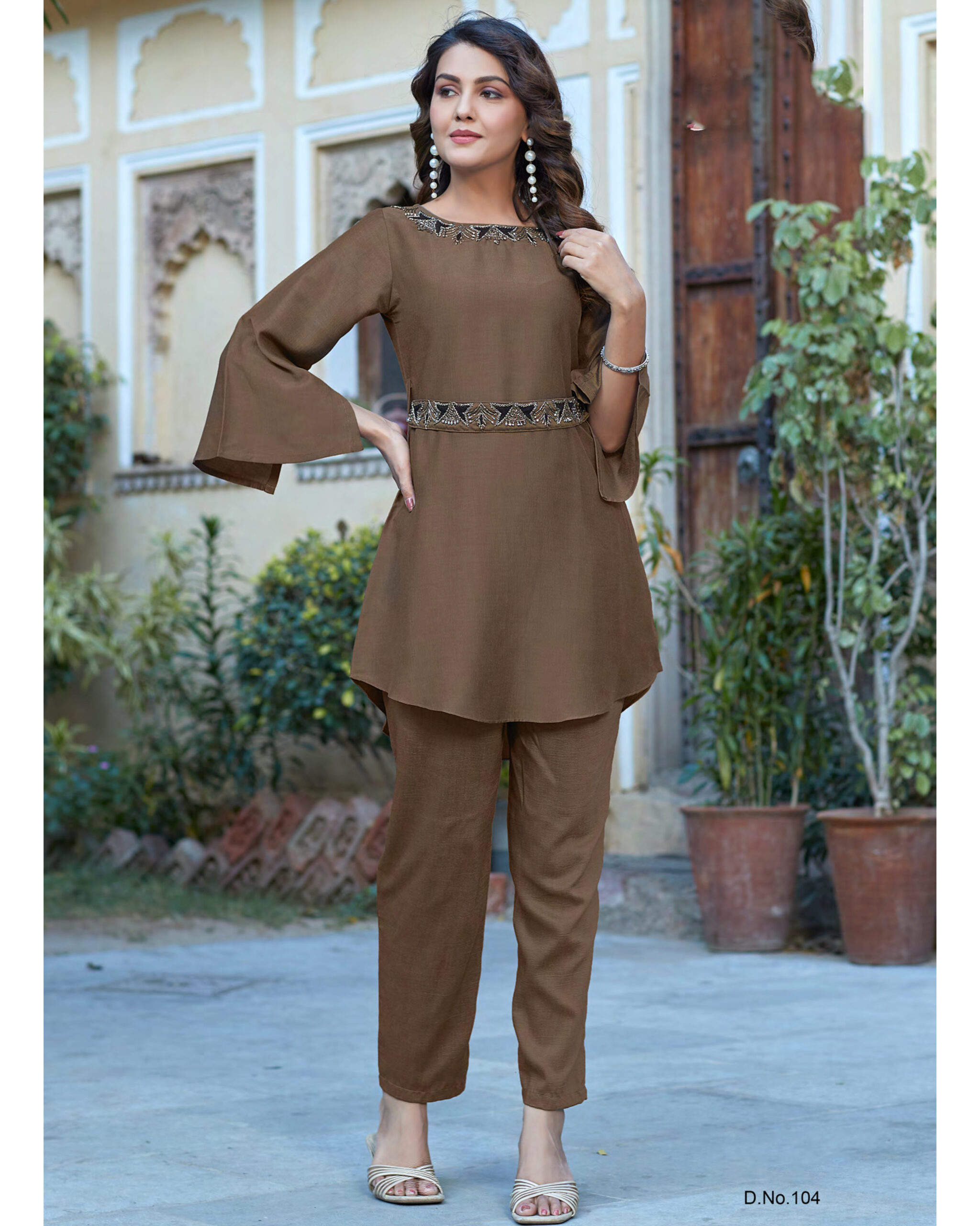 Willima Present Readymade Chinnon Cord-Sets - Ethnicrang
