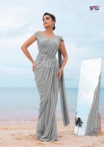 S4U Present Dazzling Drapes Georgette New And Modern Look Indo Western