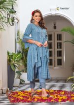 Swish Kitty Party Rich Liva Viscose Designer Kurti Pent & Dupatta Collection