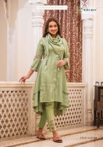Swish Kitty Party Rich Liva Viscose Designer Kurti Pent & Dupatta Collection