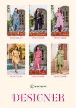 Swish Kitty Party Rich Liva Viscose Designer Kurti Pent & Dupatta Collection