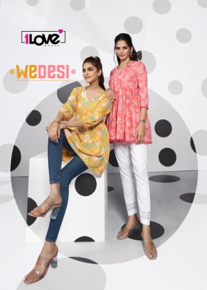 1love By S4u We Desi Beautiful Short Tops For Girls
