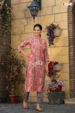 1love By S4u Gold Causual Wear Kurtis Series G-01 to G-07