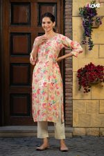 1love By S4u Gold Causual Wear Kurtis Series G-01 to G-07