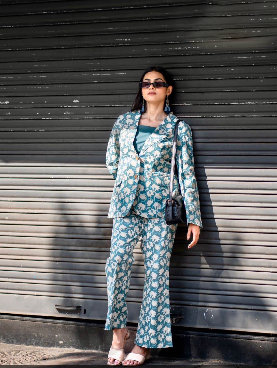 Summer Wear Pure Cotton Printed Cordset