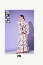 Unleash Your Style With The Exquisite Platinum Creap Printed Designer Cord Set