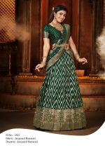 Semi-Stitched Heavy Jacquard Semi Stitched Lehenga Choli Collection