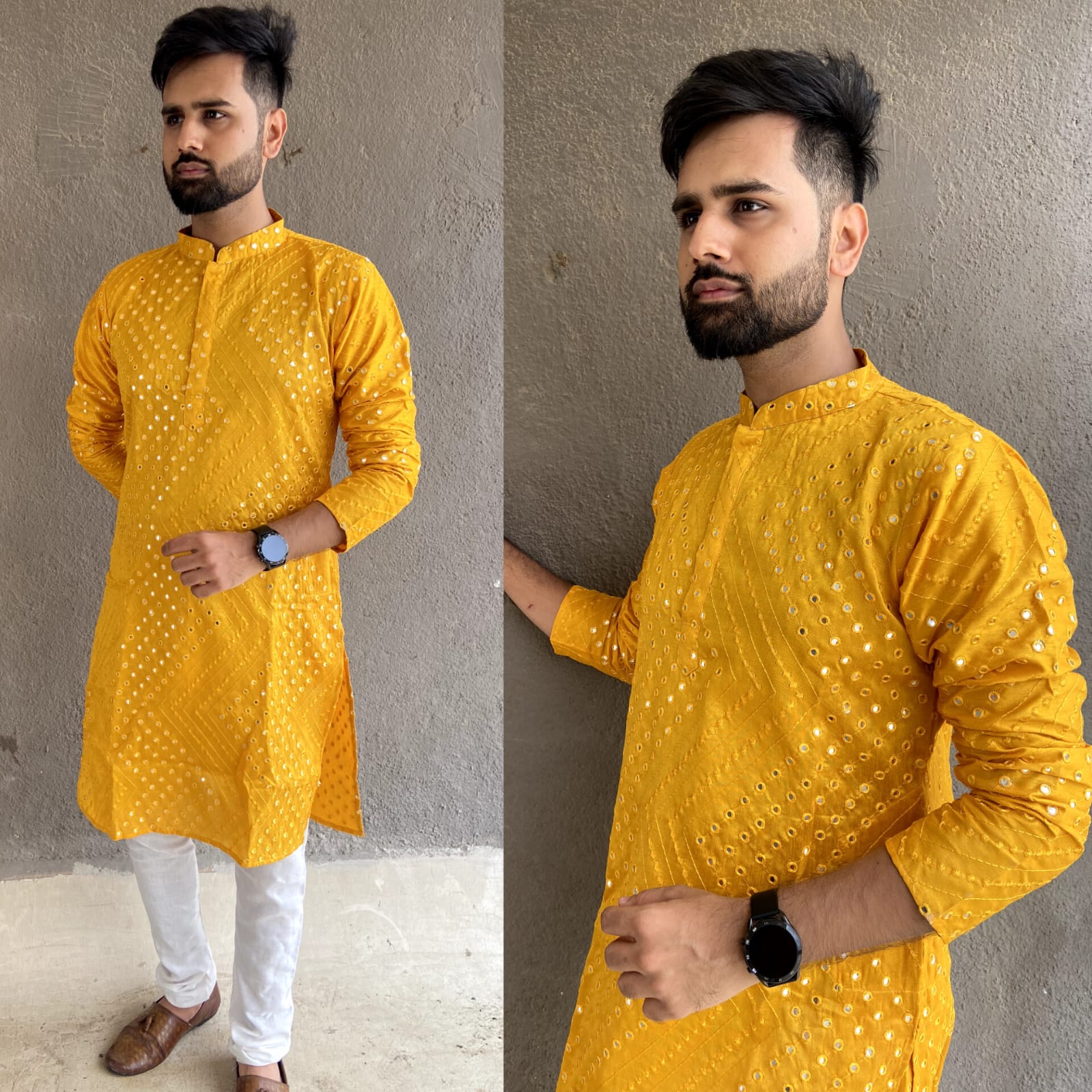 Presenting Readymade Kurta Pajama For Men Design