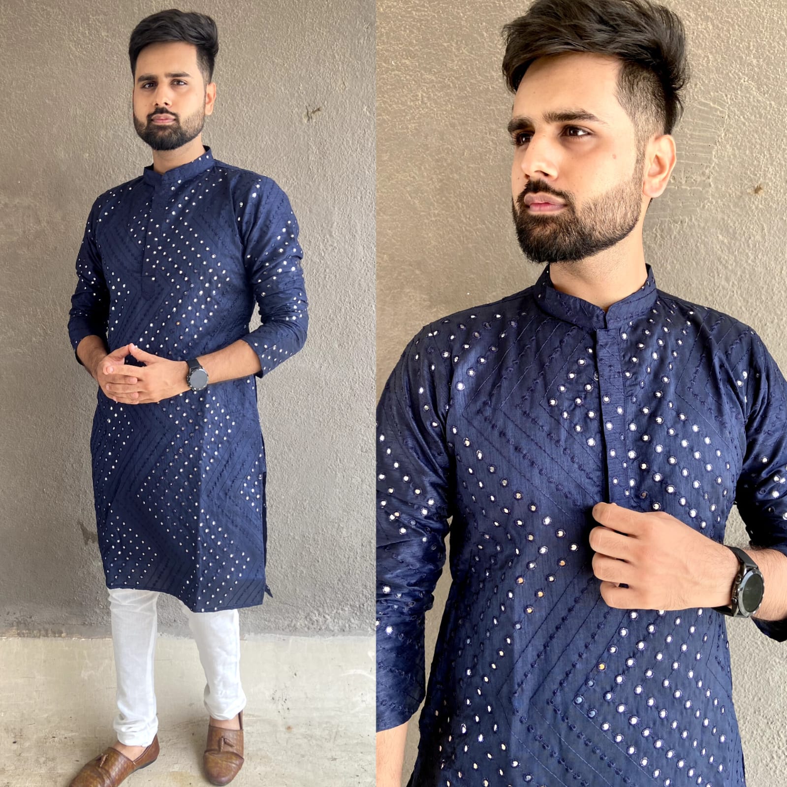 Presenting Readymade Kurta Pajama For Men Design