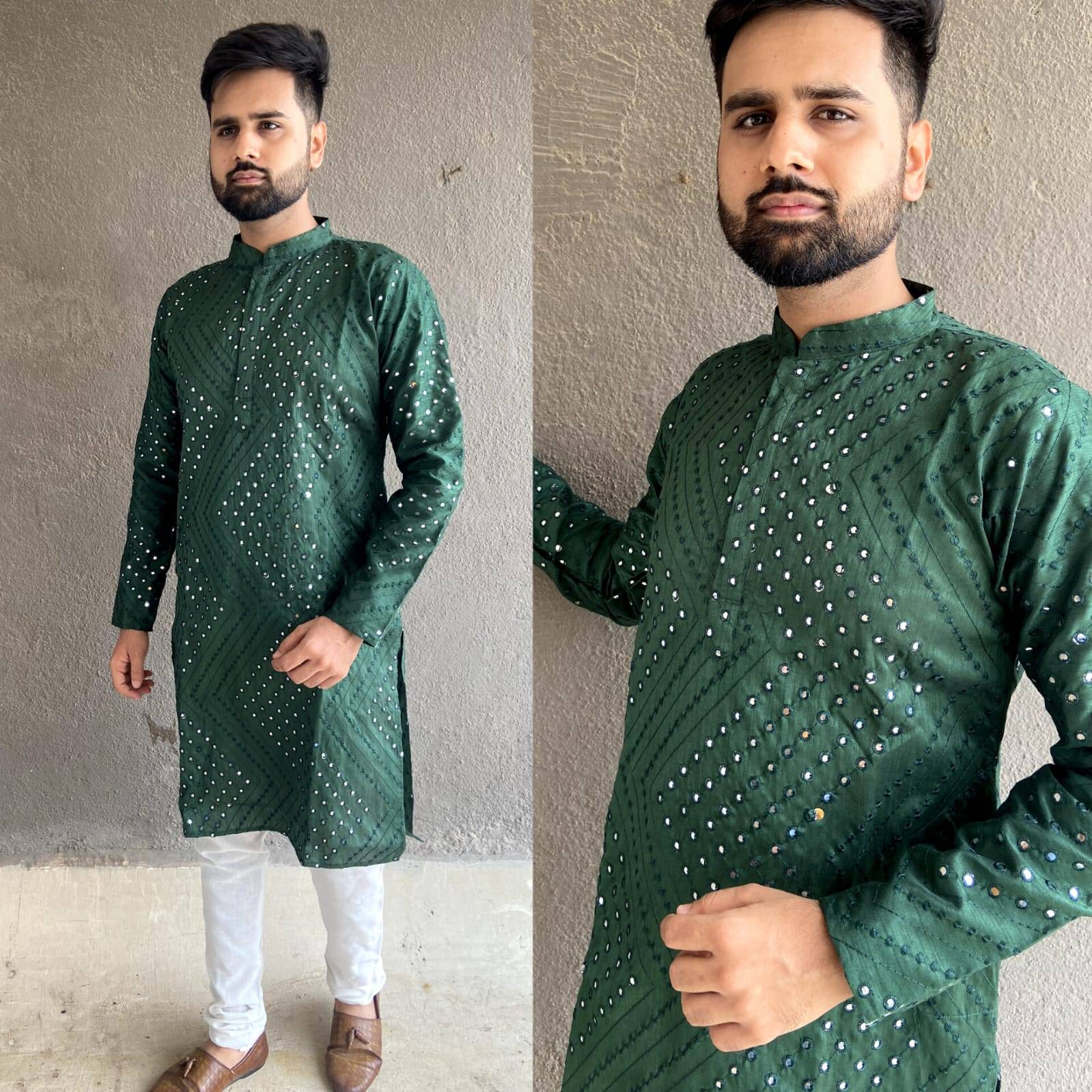 Presenting Readymade Kurta Pajama For Men Design