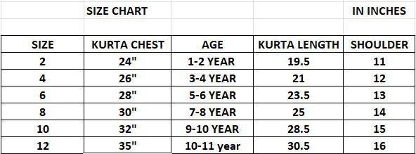 Cotton With Heavy Embroidery Mirror Work Men With Kids Kurta With Pajama