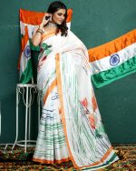 Celebrate Independence Day In Style 15 August Special Tri Colour Saree With Exquisite Blouse Designs!