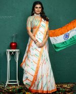 Celebrate Independence Day In Style 15 August Special Tri Colour Saree With Exquisite Blouse Designs!