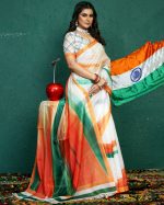Celebrate Independence Day In Style 15 August Special Tri Colour Saree With Exquisite Blouse Designs!