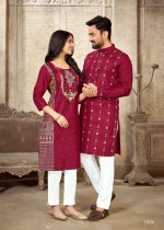 Present A Couple Combo Of Kurta With Payjama And Kurti With Pants & Dupatta