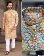 Garba And Dandiya Nights In Our Exclusive Navratri Special Kurta With Pajama For Men