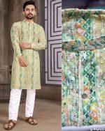 Garba And Dandiya Nights In Our Exclusive Navratri Special Kurta With Pajama For Men