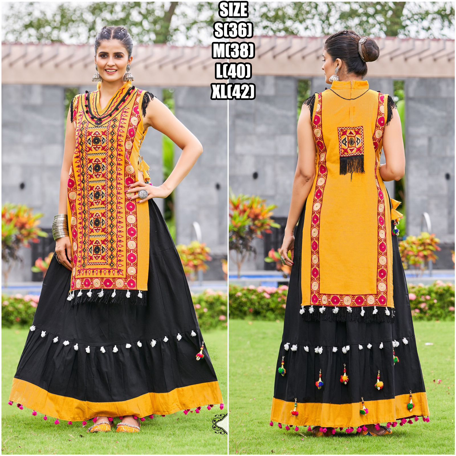Gujarati Traditional Navratri Designer Garba Dress