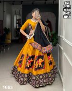 Presenting Navratri Wear Designer Stitched Chaniya Choli