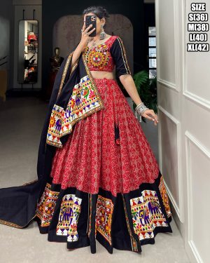 Presenting Navratri Wear Designer Stitched Chaniya Choli