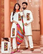 Navratri Twinning Ready To Wear Couple Set