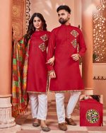 Navratri Twinning Ready To Wear Couple Set