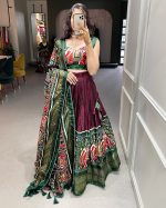 Presenting Navratri Wear Designer Semi Stitched Chaniya Choli