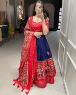 Presenting Navratri Wear Designer Semi Stitched Chaniya Choli
