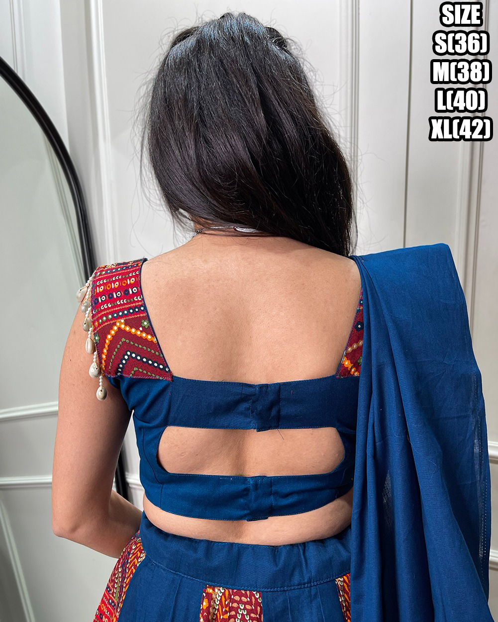 Presenting Navratri Wear Designer Stitched Chaniya Choli