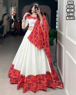Presenting Navratri Wear Designer Stitched Chaniya Choli