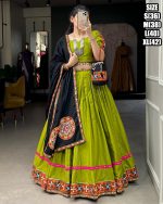 Presenting Navratri Wear Designer Stitched Chaniya Choli