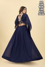 Women's Readymade Heavy Georgette Designer Choli Blouse