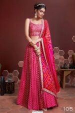 Partywear Semi-Stitched Lehenga Choli - A Captivating Blend of Opulence and Grace