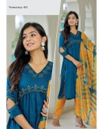 Womaniya Vol.04 Tremendous Collection Of Aalia Cut Kurti Pant With Duppata Concepts