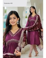 Womaniya Vol.04 Tremendous Collection Of Aalia Cut Kurti Pant With Duppata Concepts