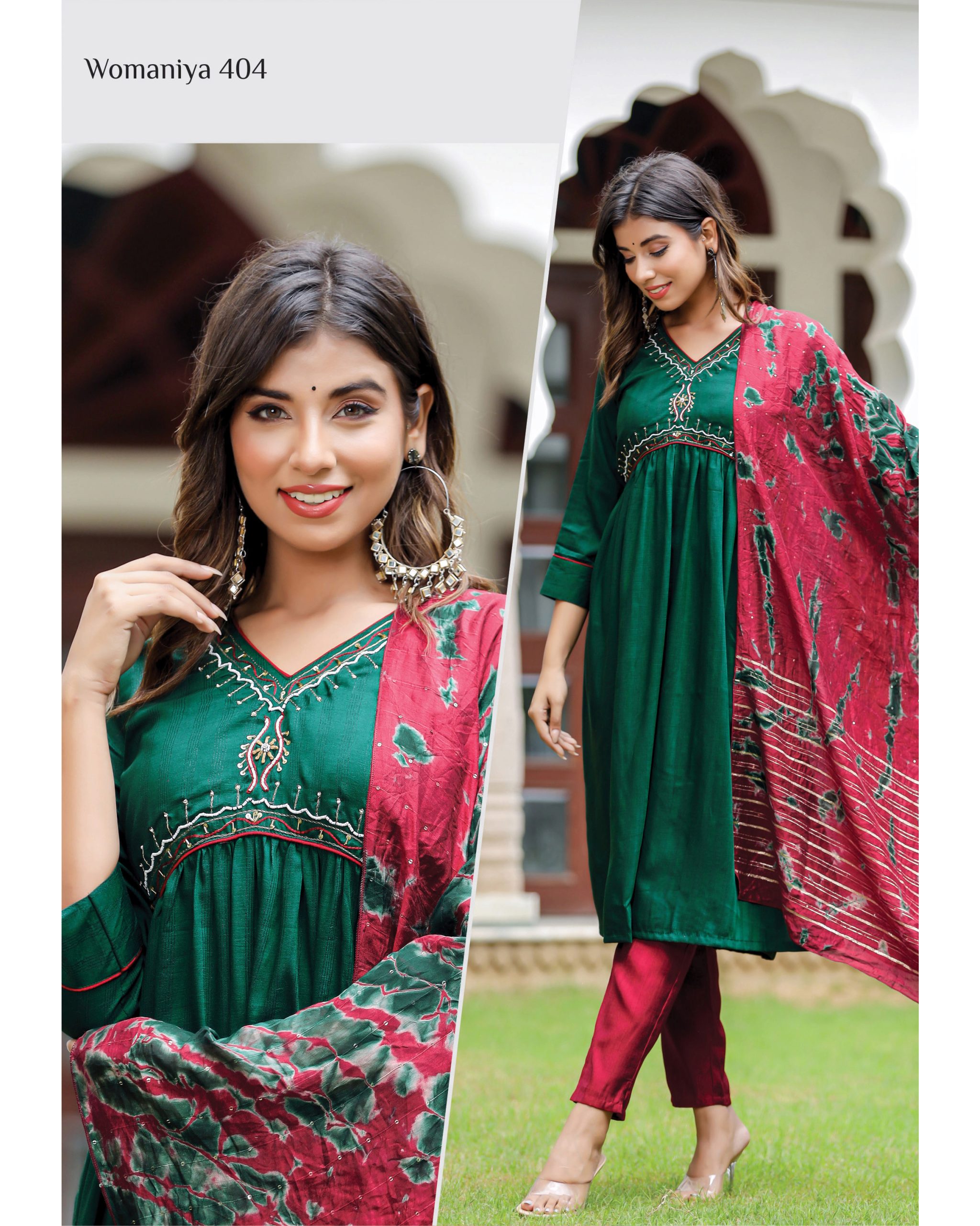Womaniya Vol.04 Tremendous Collection Of Aalia Cut Kurti Pant With Duppata Concepts