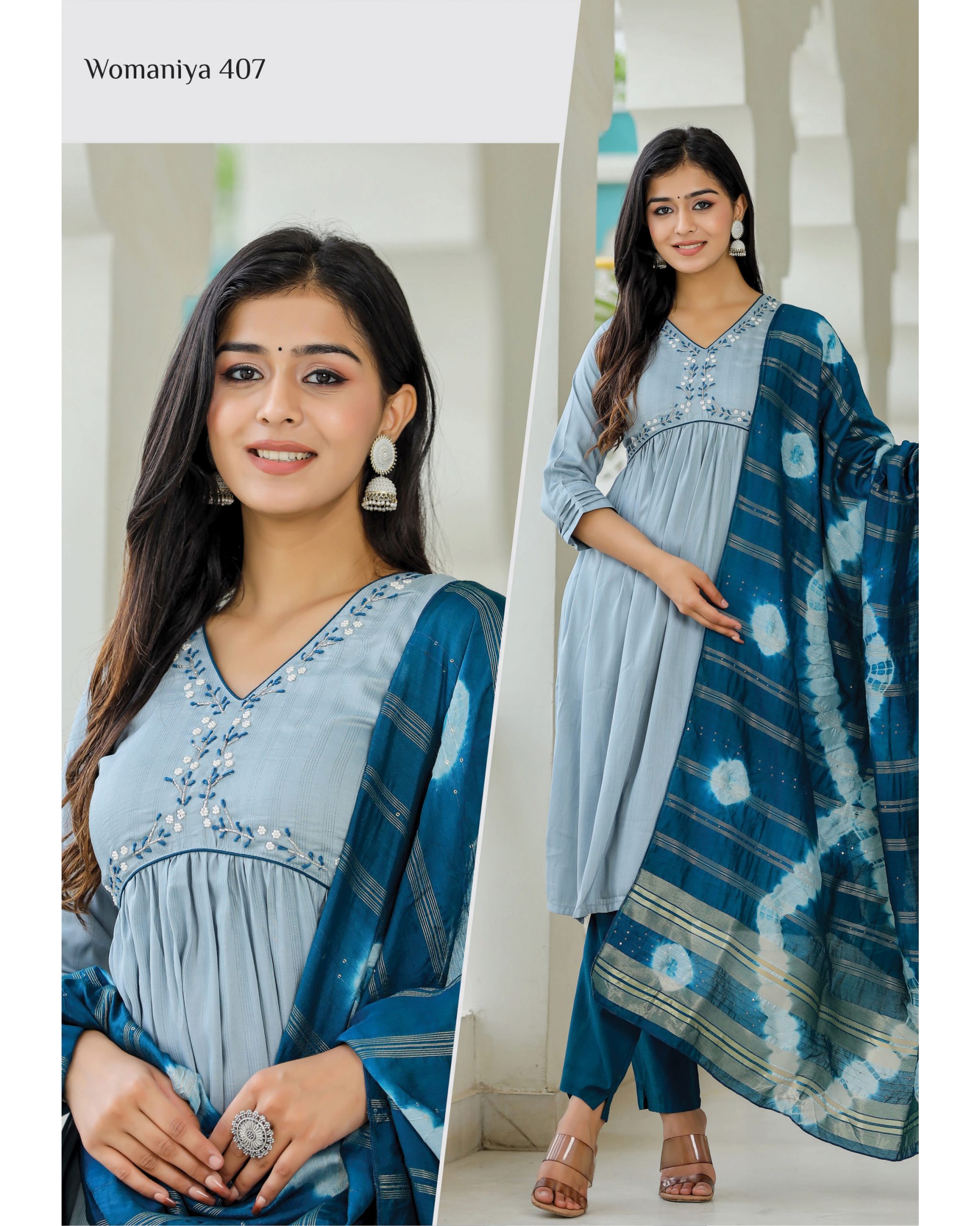 Womaniya Vol.04 Tremendous Collection Of Aalia Cut Kurti Pant With Duppata Concepts