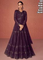 Aashirwad By Season Real Georgette Wedding Wear Gown Collection