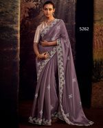 Discover Exquisite Unstitched Wedding Saree With Blouse In Luxurious Fancy Fabric Your Perfect Affair Awaits