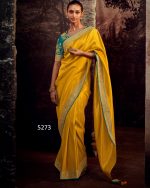 Discover Exquisite Unstitched Wedding Saree With Blouse In Luxurious Fancy Fabric Your Perfect Affair Awaits