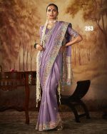 Women's Unstitched Pure Silk Bridal Wedding Saree Collection