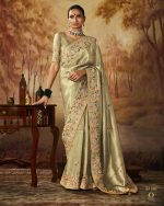 Women's Unstitched Pure Silk Bridal Wedding Saree Collection